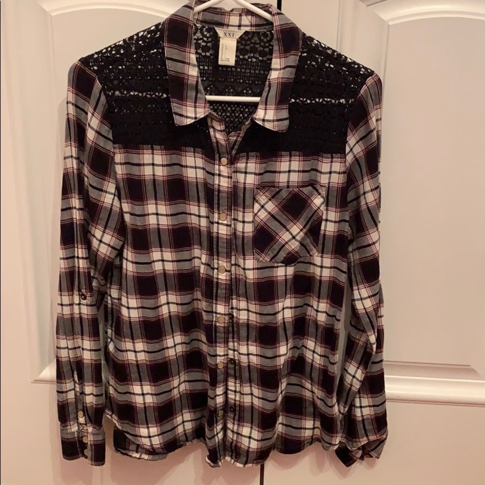 FOREVER XXI Flannel Shirt